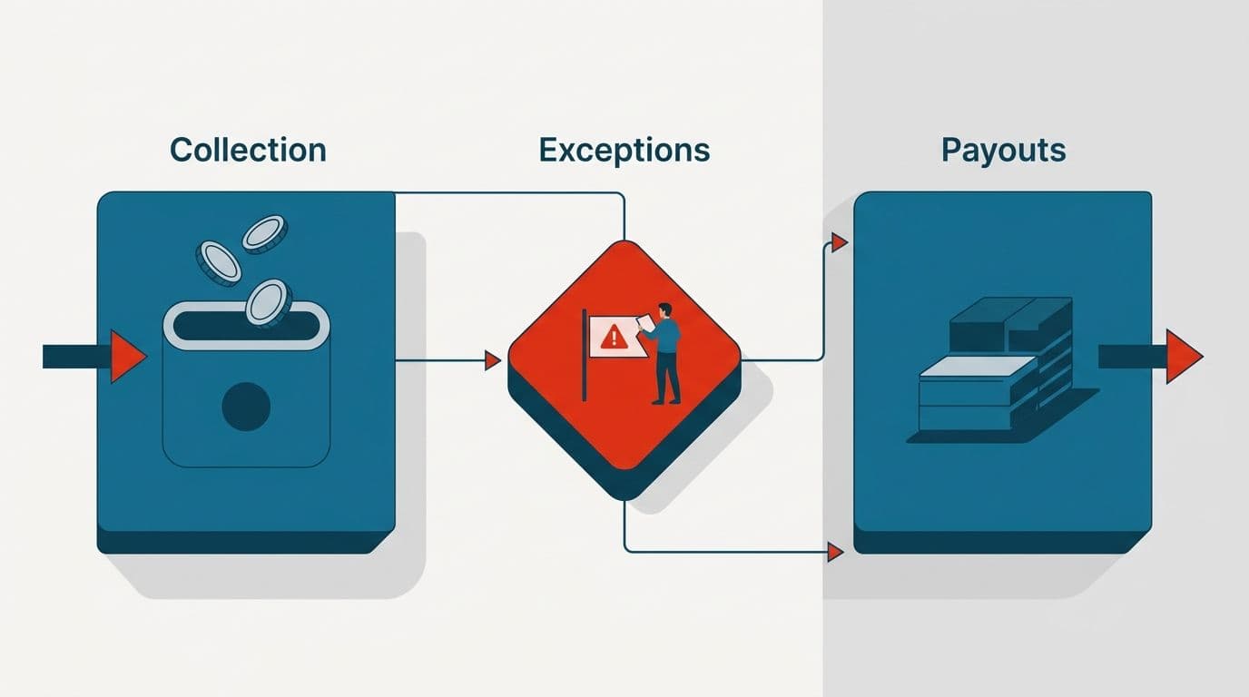 "Payment workflow" isn't one thing